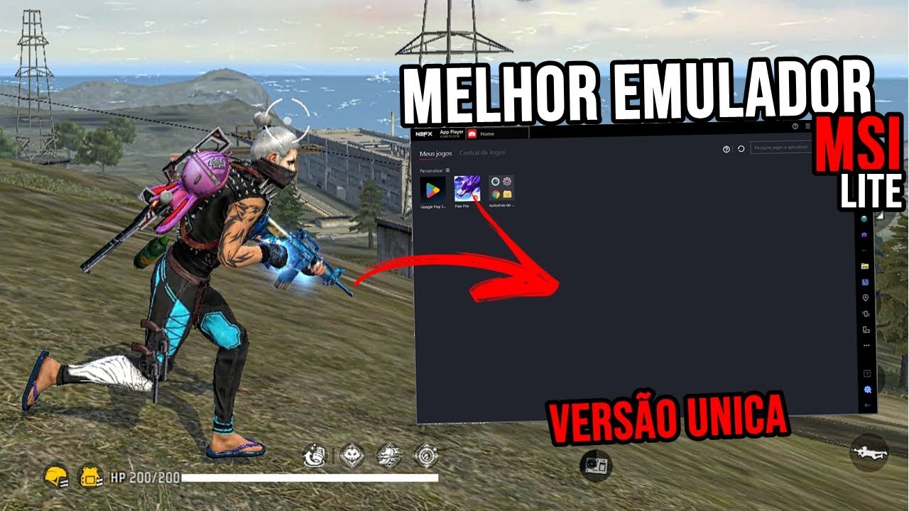 DESCOBRI O MELHOR MSI LITE BLUESTACKS LEVE PARA QUALQUER PC FRACO MELHORES CONFIGURAÇÕES 🔥🚀 FREEFIRE