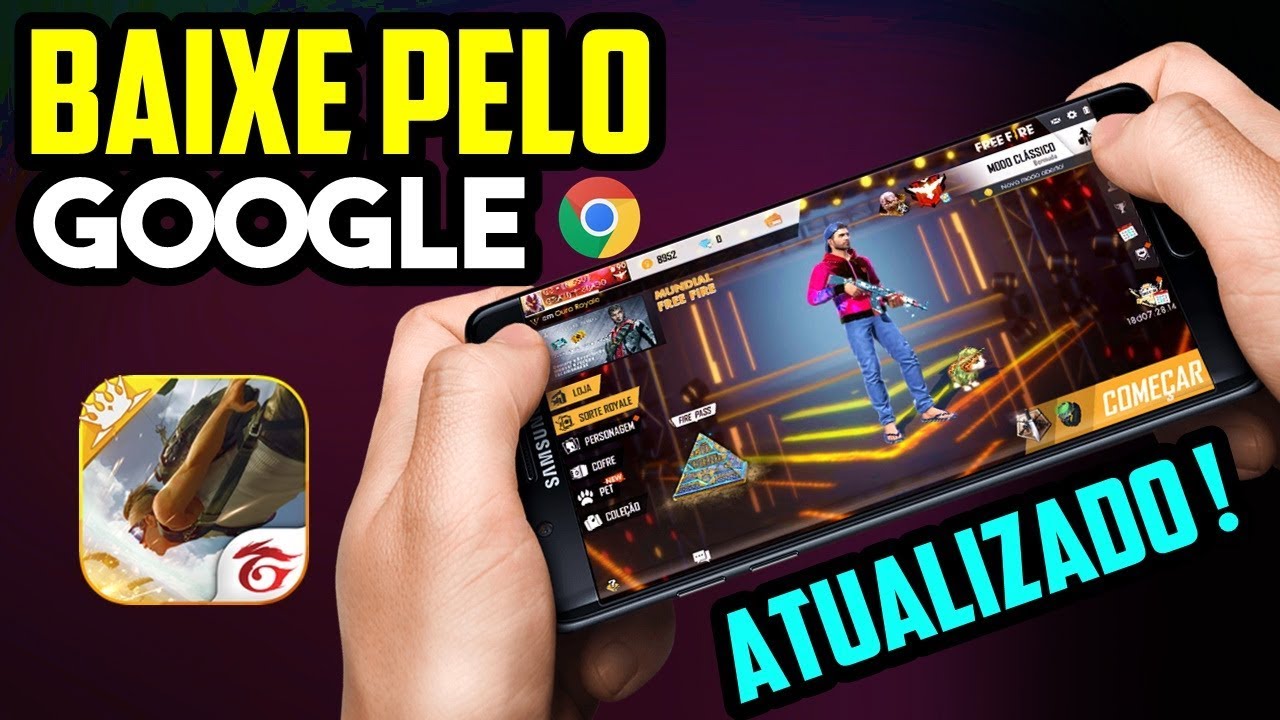 COMO BAIXAR FREE FIRE ATUALIZADO PELO GOOGLE | 2020