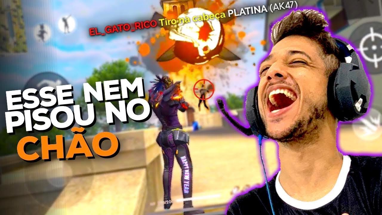 COITADO DO PLATINA PERDEU 52 PONTOS! EL GATO FREE FIRE!