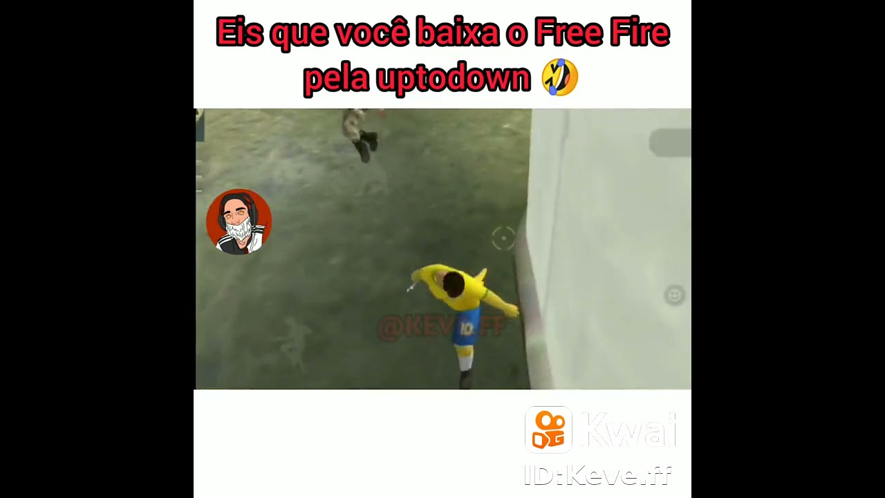 Eis que você baixa free fire pela uptodown #shorts