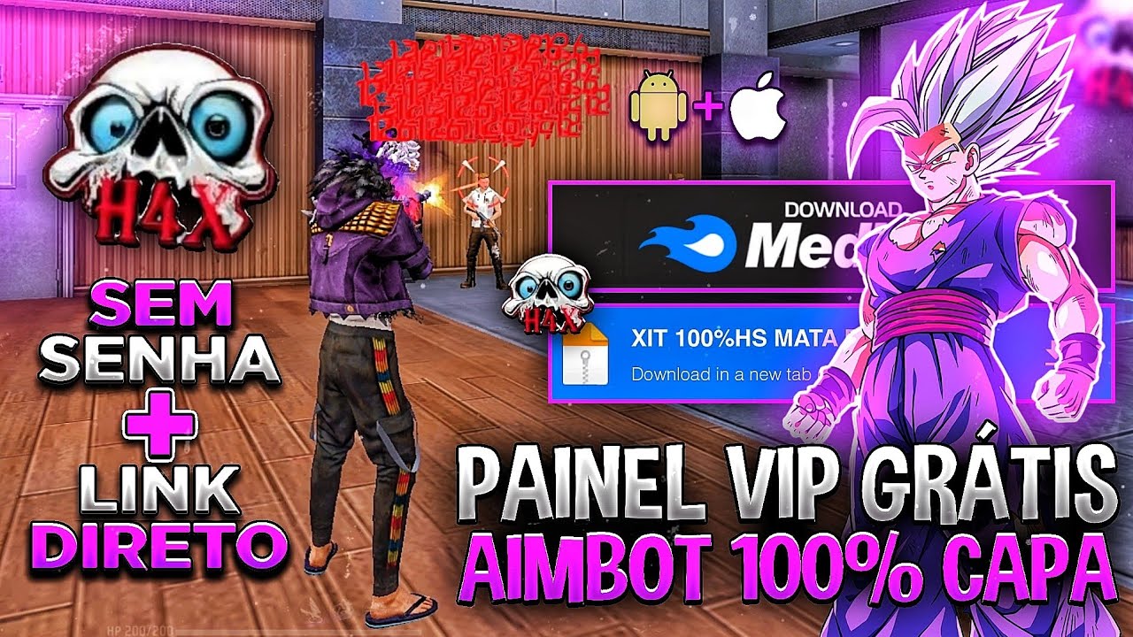 REGEDIT MOBILE 🤪🔥PUXA PRA CABEÇA XIT PARA MOBILE FF ANDROID E IPA IOS 100%HS ATUALIZADA ANTIBAN LINK