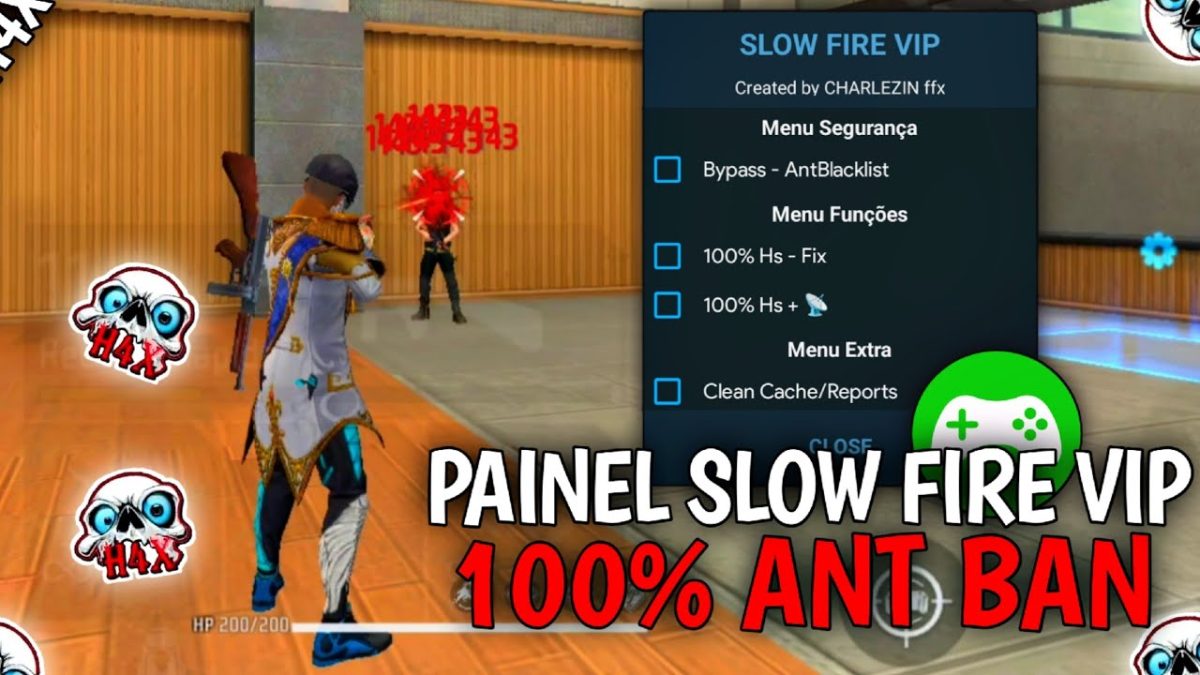 ESPECIAL 129K!! 🥶 PAINEL SLOW FIRE VIP HEADTRICK ANDROID 🤣 NOVO XIT PARA ANDROID 🎯