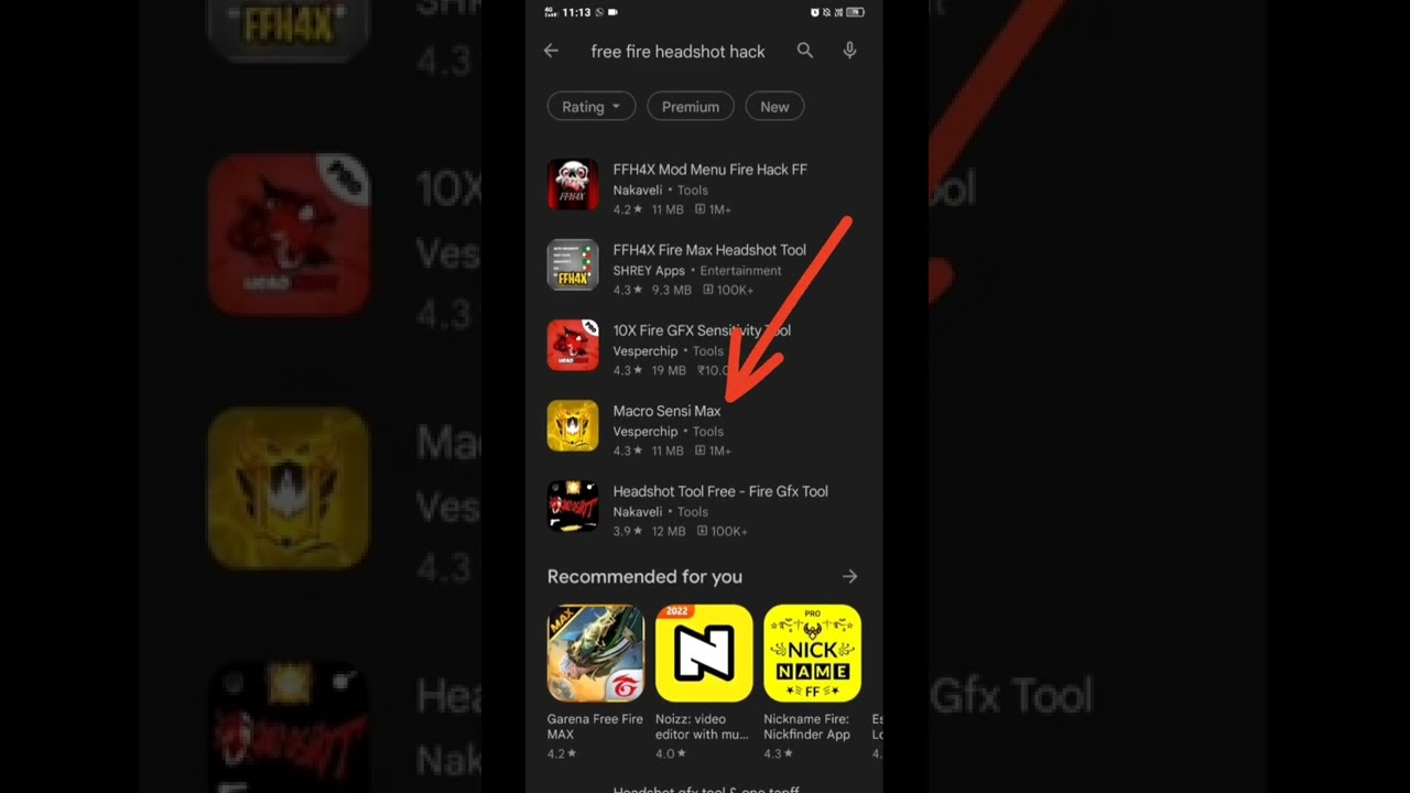Free Fire headshot gfx tool😬 playstore download sensitivity tool💯