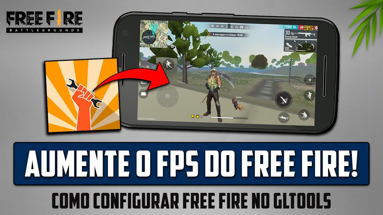 Como Configurar o FREE FIRE no GLTOOLS! | DESBLOQUEIE O FPS MÁXIMO NO FREE FIRE!