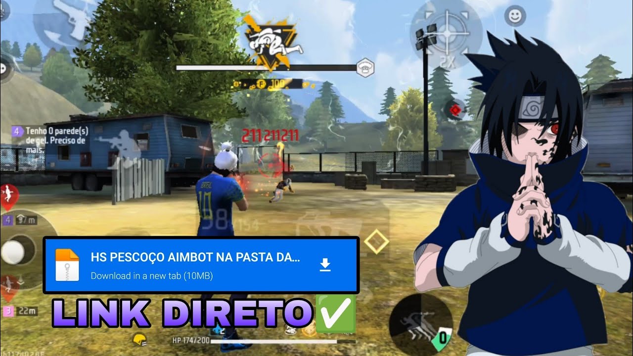 HS PESCOÇO 💀🔥 XIT ATUALIZADO 100% HS COM LINK DIRETO MEDIAFIRE✅️ | HS FREEFIRE