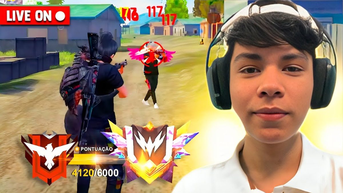 🔴 FREE FIRE AO VIVO 🔥 UPANDO ATE O DESAFIANTE  ! 🔥 MOBILE MTS AO VIVO 🔴#freefire
