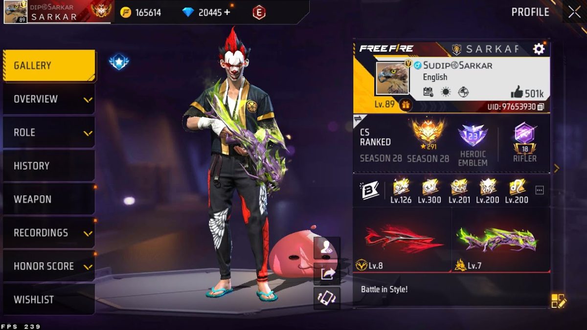 Grandmaster Top 1 Rank Push | Free Fire Live #freefire #shorts #sudipsarkaar