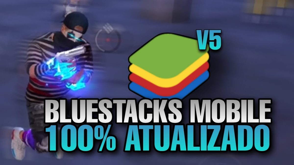 🚨BLUESTACKS MOBILE 5 ATUALIZADO🚨 MIRA SEM TREMER + OTIMIZAÇÃO! FREE FIRE