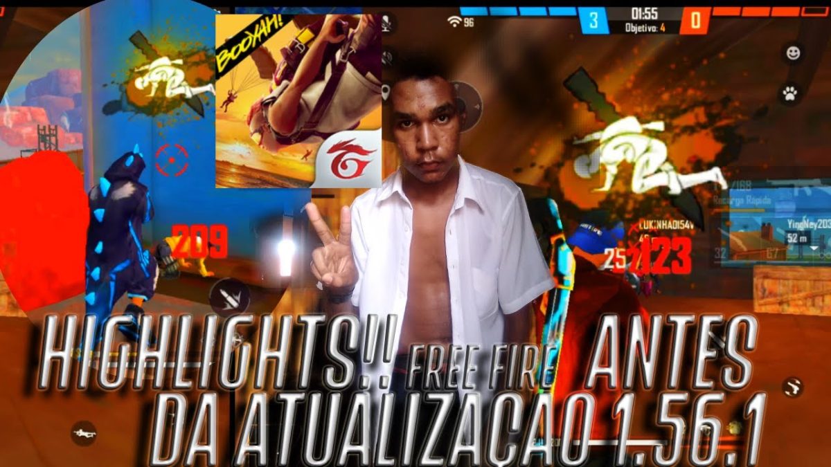 💥VEJA O ULTIMO HIGHLIGHTS!! DA ATUALIZAÇÃO FREE FIRE 1.56.1 - SR. NESCAU Nao Clique ou será Hackeado