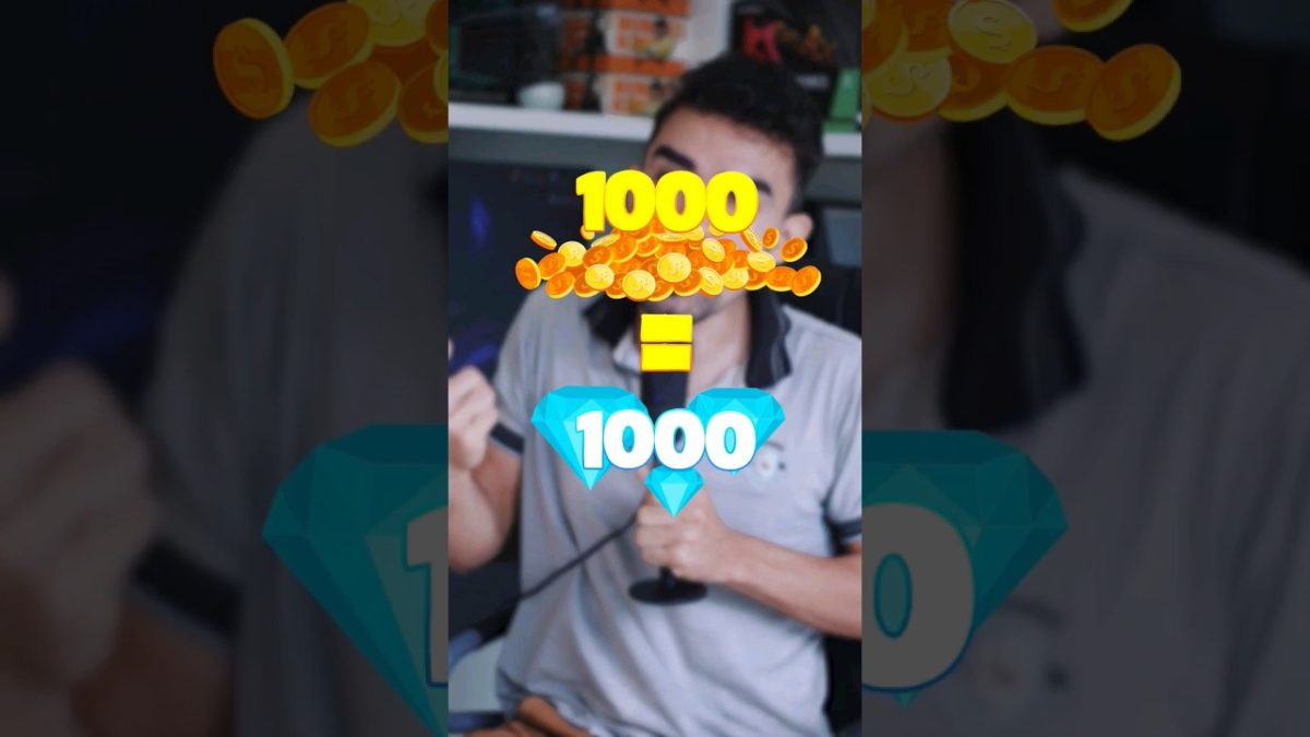 Trocar ouro por diamantes no Free Fire #freefire