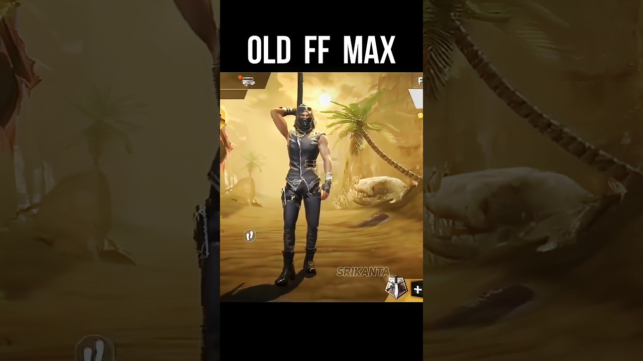 Old Free Fire MAX 🥺 Old Lobby Is Better? #srikantaff