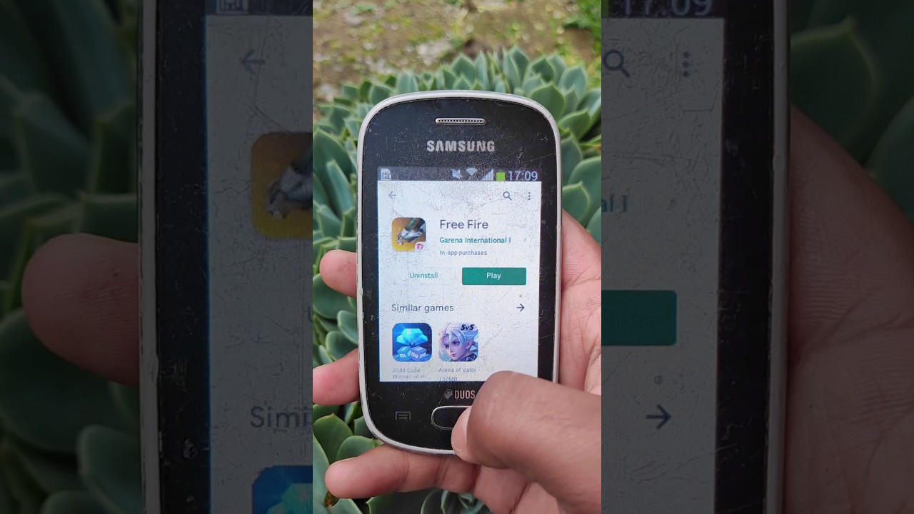 Free Fire In Old Phone 😂