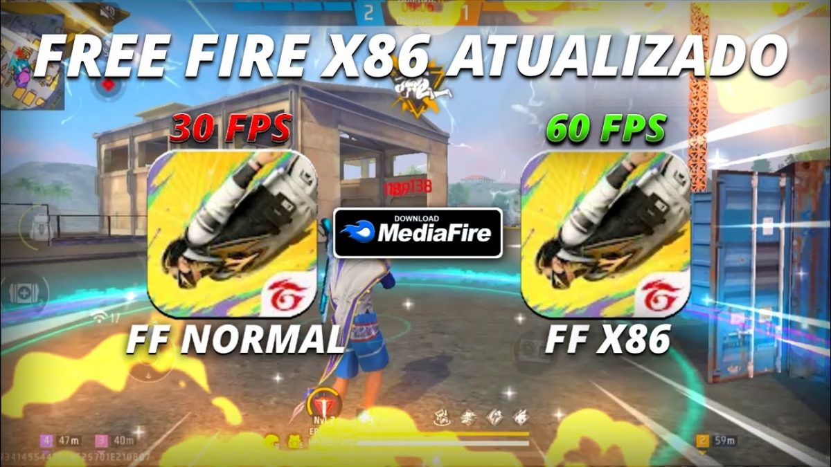 SAIU!! FREE FIRE LITE X86 ATUALIZADO PARA CELULARES FRACOS LINK DIRETO!