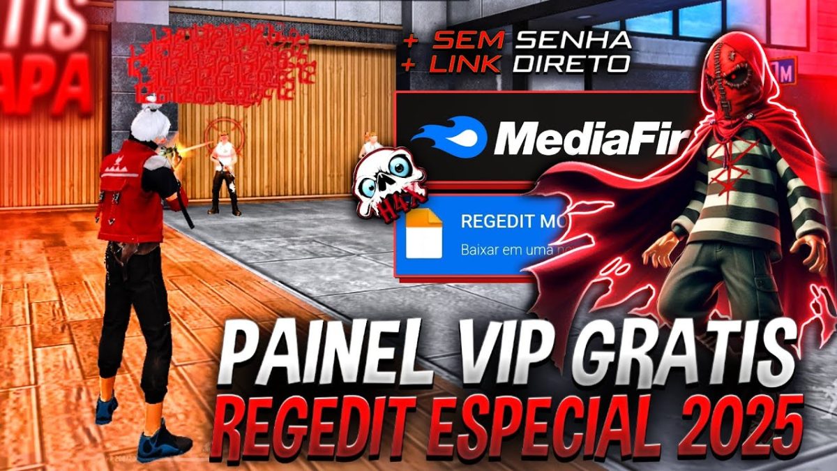 REGEDIT MOBILE 100% CAPA🥶🔥ANDROID E IOS ANTIBAN ATUALIZADO XIT PARA MOBILE FF COM LINK DIRETO!