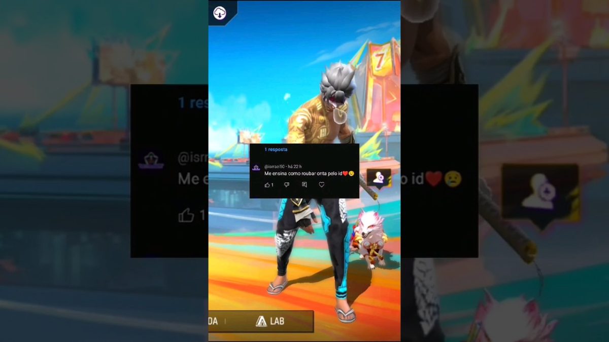 TUTORIAL DE COMO PEGA CONTA 🤡 #freefire #freefirebrasil#fy #sejagamer  #jogos