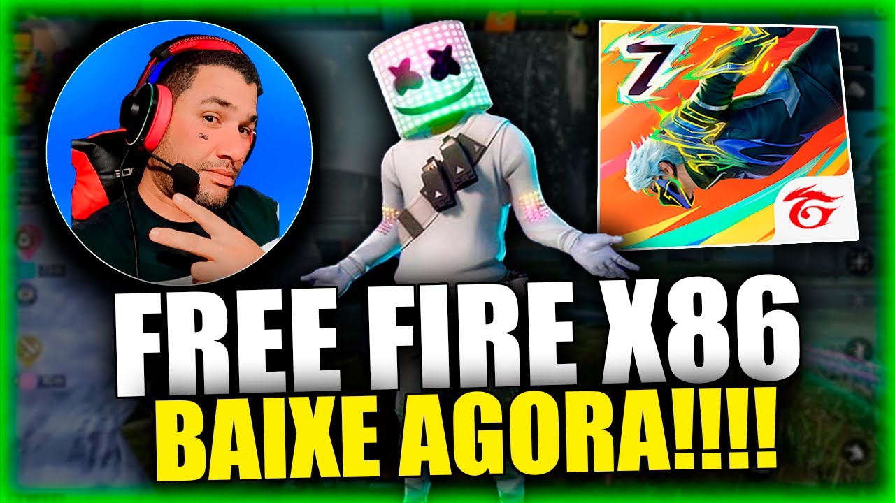 DOWNLOAD ✅ FREE FIRE X86 ATUALIZADO 🚨  LINK DIRETO