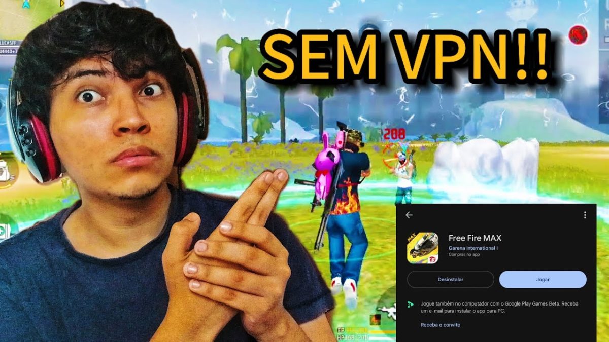 COMO BAIXAR O FREE FIRE MAX SEM VPN E SEM APK 2024 (ATUALIZADO)