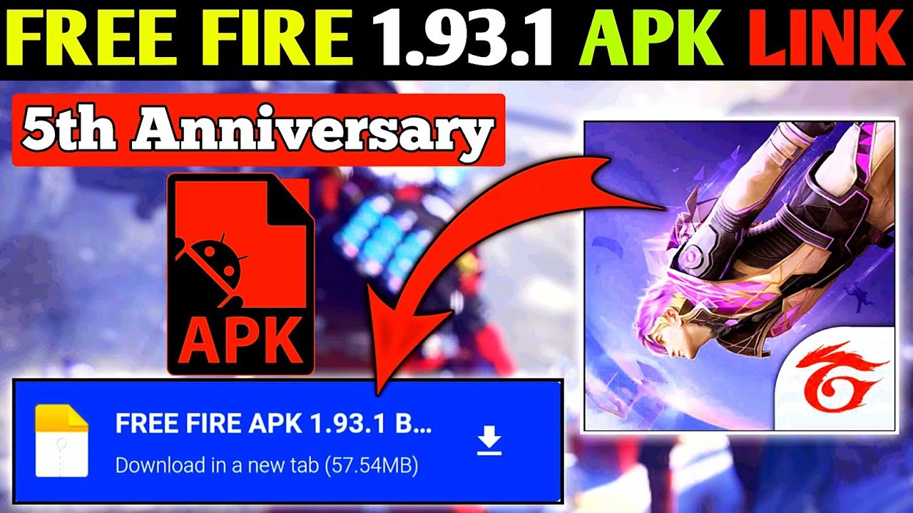 How To Download FREE FIRE 1.93.1😍Apk Link Mediafire || FF Apk 1.93.1 Version DOWNLAOD Link