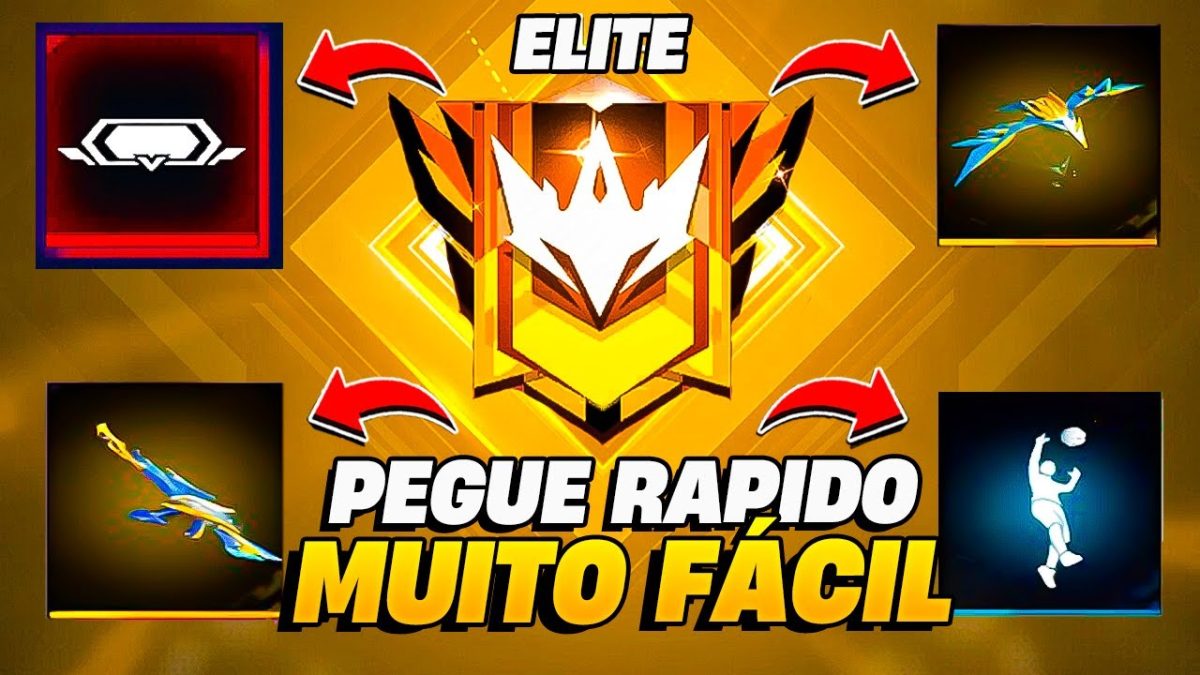 PEGUEI ELITE EM 2025 EM 1 HORA!! MELHOR ESTRATÉGIA DO FREE FIRE PARA SUBIR DE RANK!! FREE FIRE DICAS