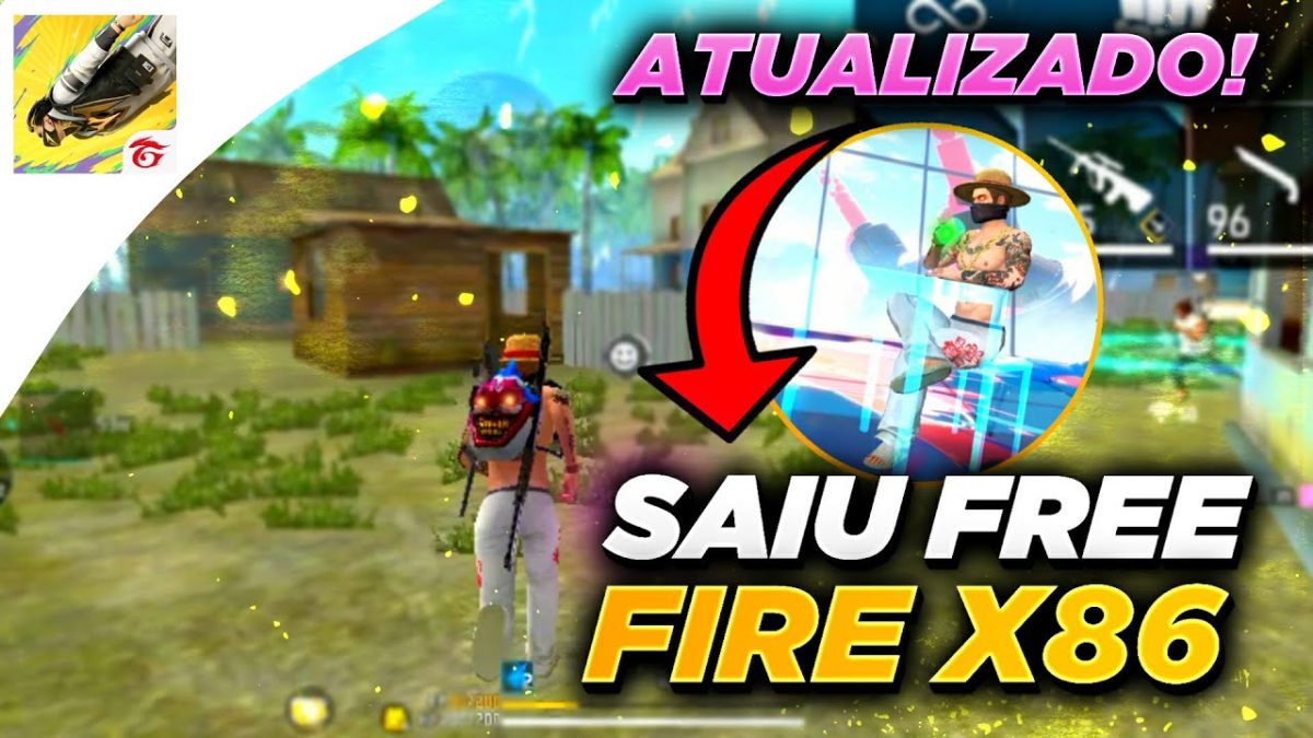 ATUALIZADO!💈APK FREE FIRE X86 GLOBAL E V7A DOWNLOAD