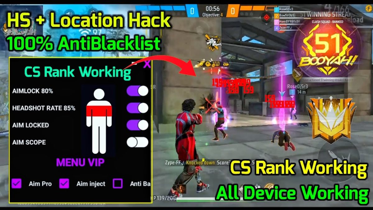 Antiban FF Panel🔥Free Fire Injector🔥Ob47 Free Fire Hack😈 OB47 FF panel Hack Mobile | FF Injector 🎯