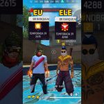 MINHA CONTA vs A DO NOBRU no FREE FIRE #freefire #ff #freefirebrasil #shortsfreefire #nobru
