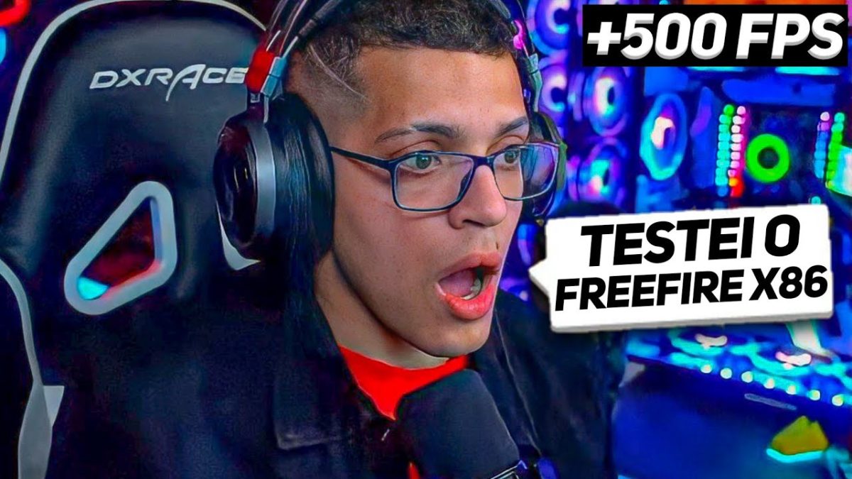 CEROL TESTOU O FREE FIRE X86!!!