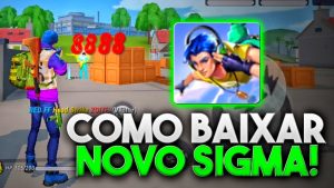 COMO BAIXAR E INSTALAR O NOVO JOGO SIGMA! Novo jogo igual free fire! Free fire lite!