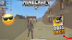 FREE FIRE MINECRAFT GRAPHICS IN FREE FIRE 🔥| PLAY WITHOUT ANY LAG | GRAFIK MINECRAFT FF CONFIG FILE😍