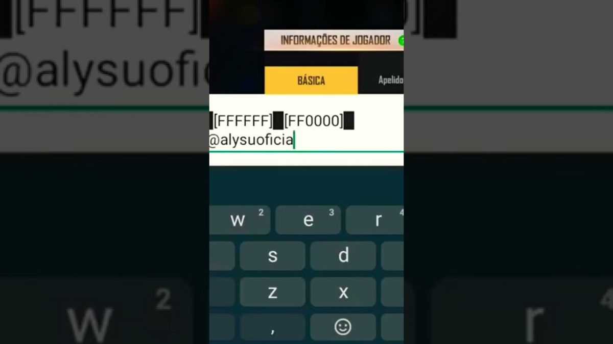 COMO DEIXAR SEU PERFIL VERIFICADO #freefire #garenafreefire #garena #highlightfreefire #verificado