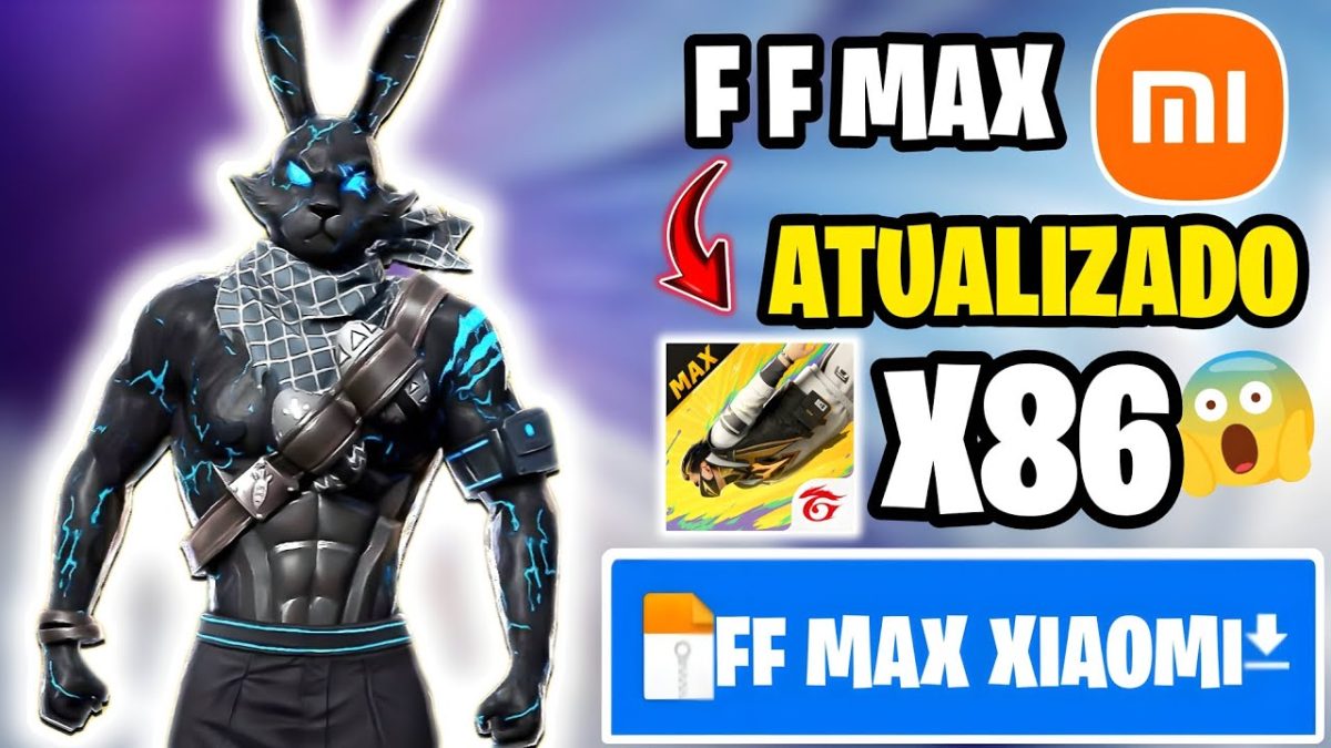 😱SAIU!! FREE FIRE MAX DA XIAOMI X86 ATUALIZADO HOJE✅ COM GRÁFICOS REDUZIDOS, APK MEDAFIRE 2024🔥