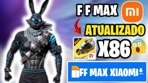 😱SAIU!! FREE FIRE MAX DA XIAOMI X86 ATUALIZADO HOJE✅ COM GRÁFICOS REDUZIDOS, APK MEDAFIRE 2024🔥