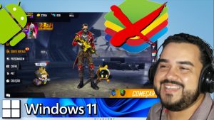 Android no Windows 11 Free Fire Agora Sem Emulador