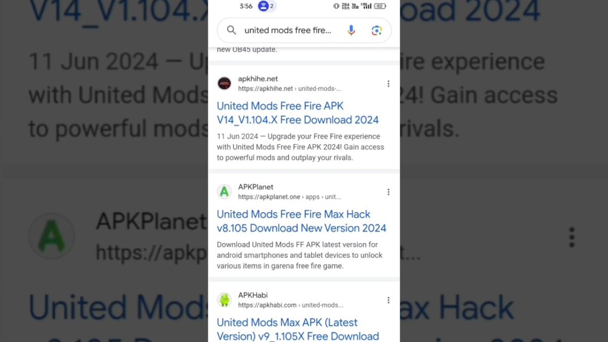 Free Fire United Mods 😱🔥| FF Mod Menu | Free Fire New Mod Apk v3.2 Medifire Link 2024 #shorts