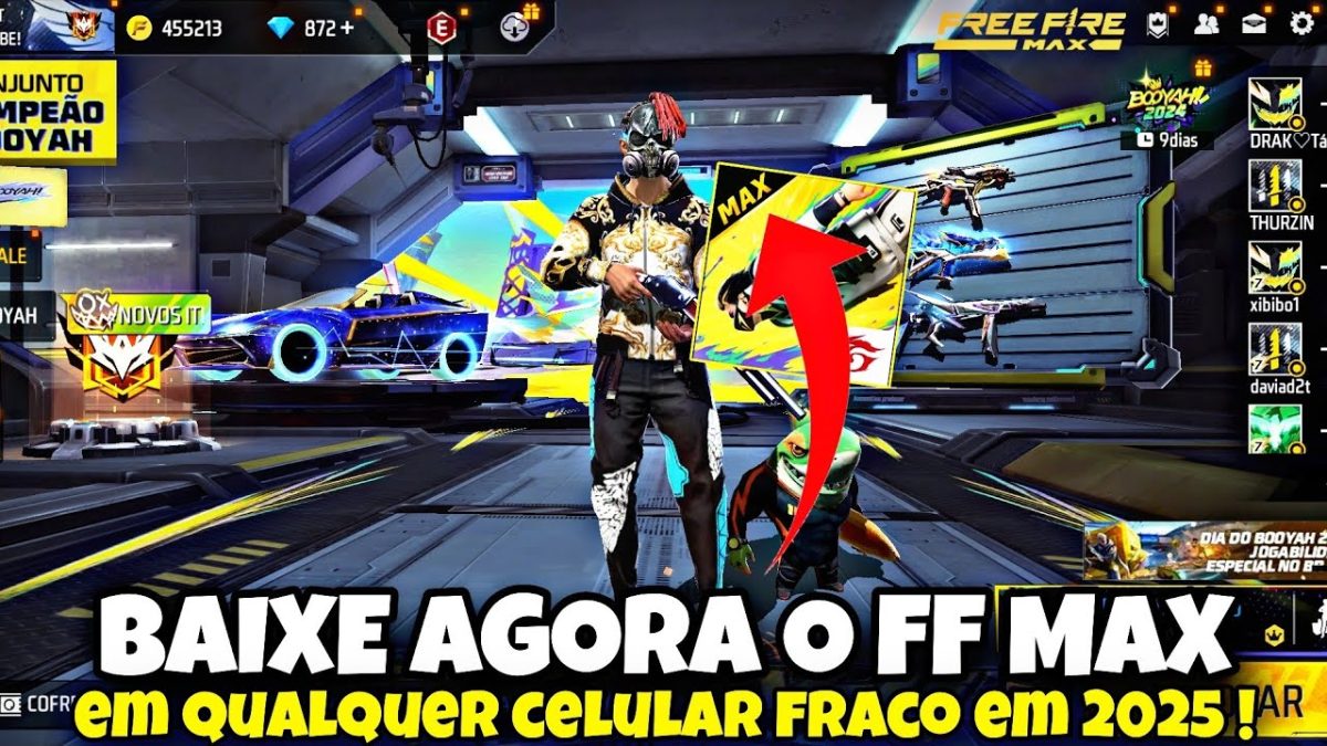 COMO BAIXAR FREE FIRE MAX EM CELULAR NÃO COMPATIVEL EM 2024 EM CELULAR FRACO ! SAMSUNG E XIAOMI