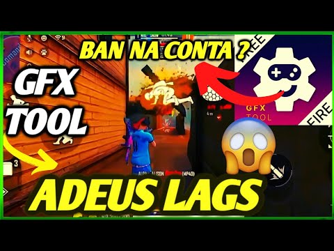 APLICATIVO GFX TOOL: ADEUS AOS LAGS NO FREE FIRE, ENTENDA COMO FUNCIONA ESSE APK🔥😳