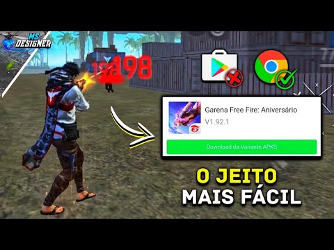 ATUALIZADO 2022!! Como Baixar Free Fire Sem Play Store (Passo a Passo) Jogue Agora
