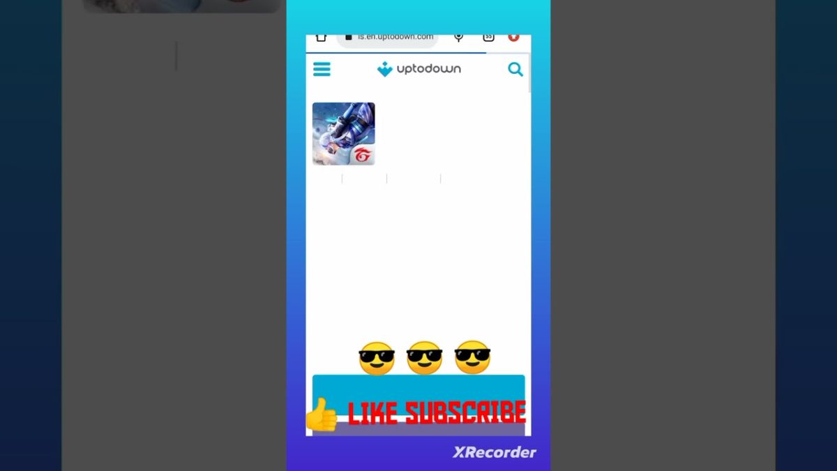 FIREE fire donload🤩😎😎 with uptodown store🤩🤩🤩