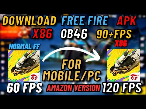 FREE FIRE X86 OB46 APK DOWNLOAD | FREE FIRE X86 APK OB46 | FREE FIRE X86 AMAZON APP STORE