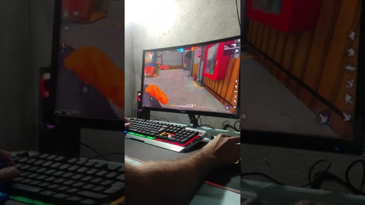 Free Fire Play in pc handcam gameplay Garean-Freefire Gurjar99yt