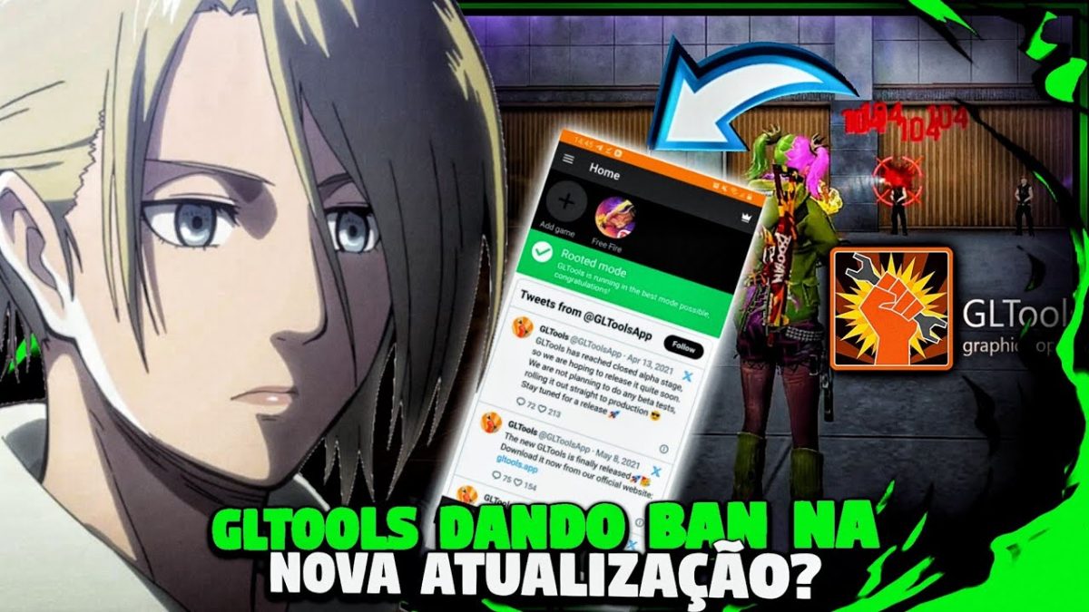 🤔GLTOOLS TA DANDO BAN NA NOVA ATUALIZAÇÃO DO FREE FIRE?! O MOTIVO DOS BANS!🤔