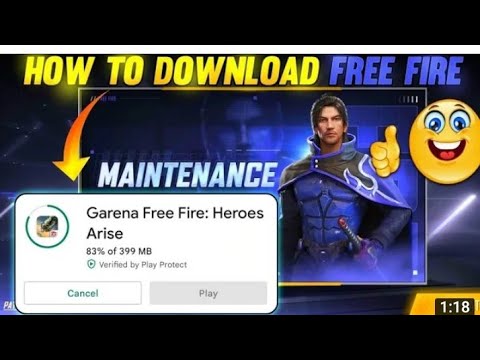 HOW TO DOWNLOAD FREE FIRE|| HEROES ARISE |♧ ABHI DOWNLOAD ||KARIYE|| PLAY STORE SE DOWNLOAD| KARIYE
