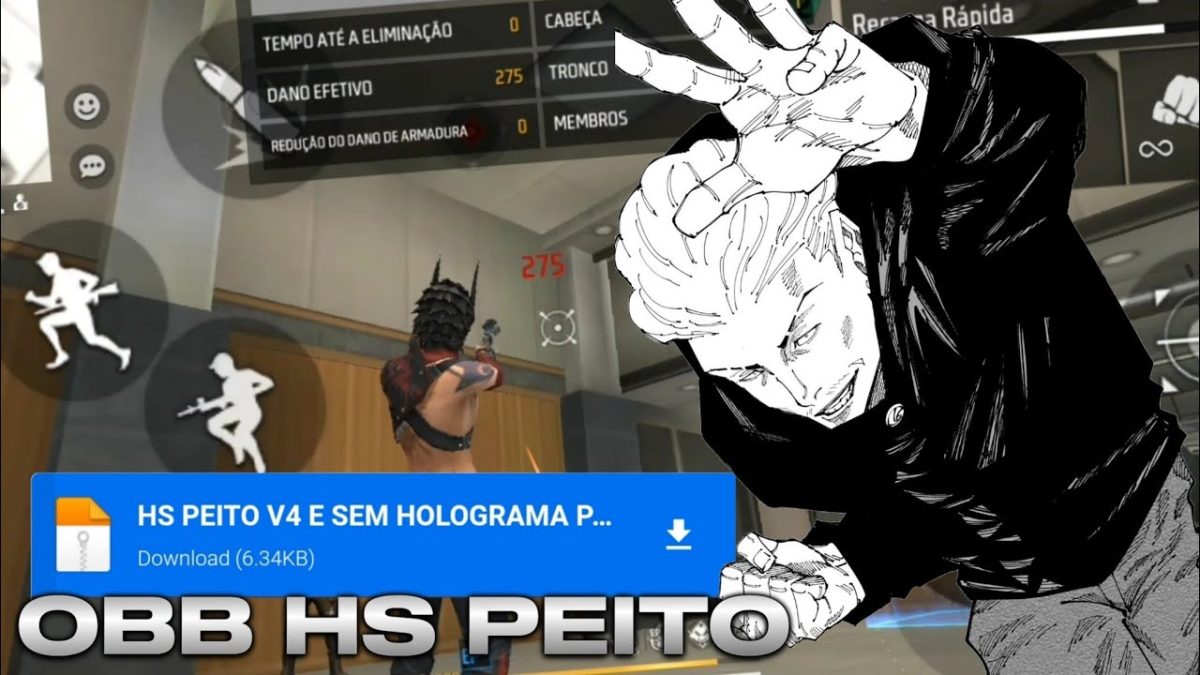 HS PEITO SEM HOLOGRAMA💀 LINK DIRETO MEDIAFIRE!📌 | GARENA FREEFIRE