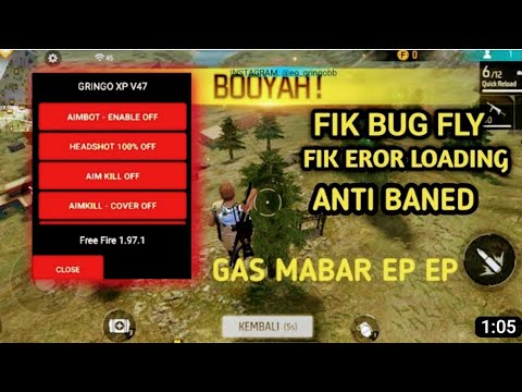 MOD MENU GRINGO XP APK FREE FIRE 1.97.1 COM AIN KILL  ANT FECHAMENTO 🔰 ANT Black LIST na RANK 🔰