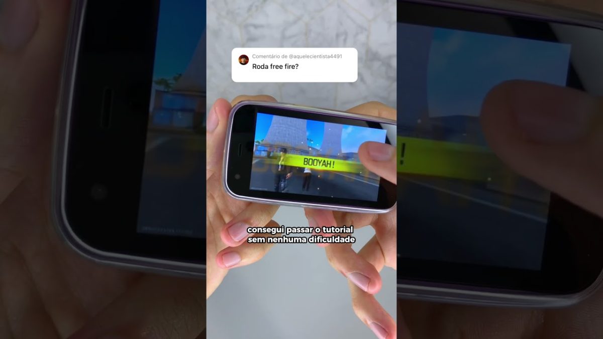 Será que Mini iPhone roda free fire?