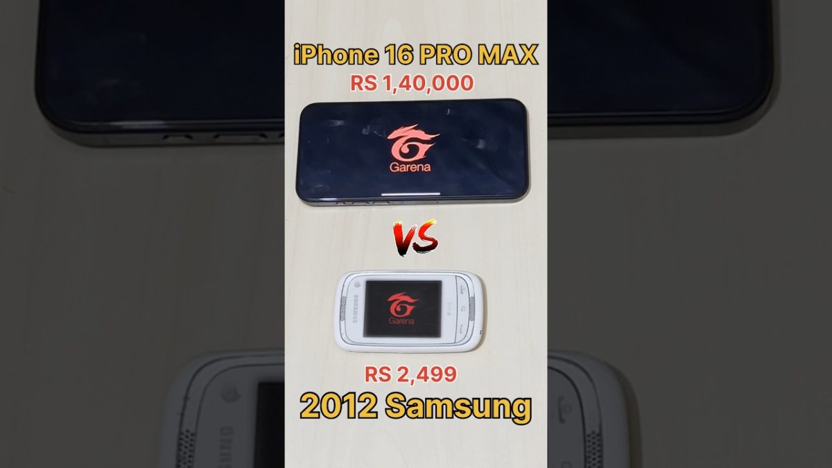 iPhone 16 PRO MAX 😈 vs 2012 Samsung vs Old Samsung - FREEFIRE TEST #freefire #iphone #iphone16