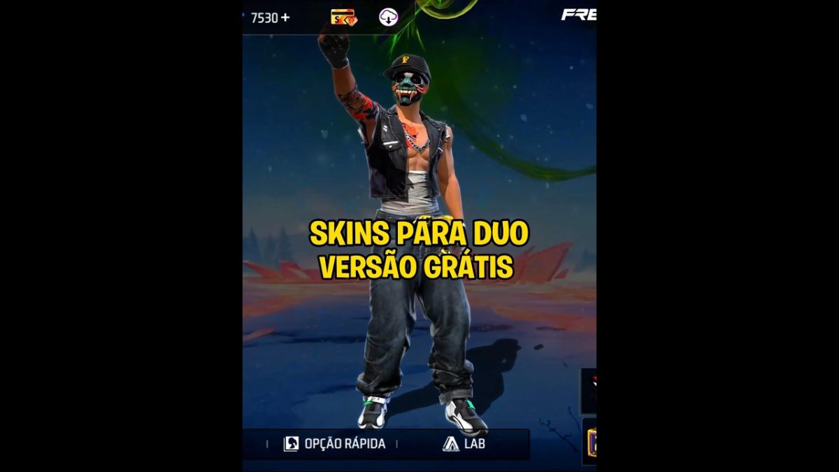 skins para duo • versão grátis #freefire